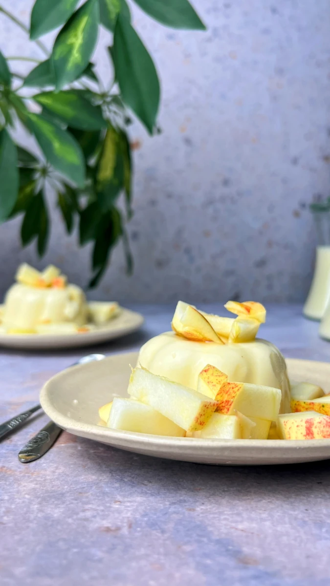 Apfel-Panna Cotta 