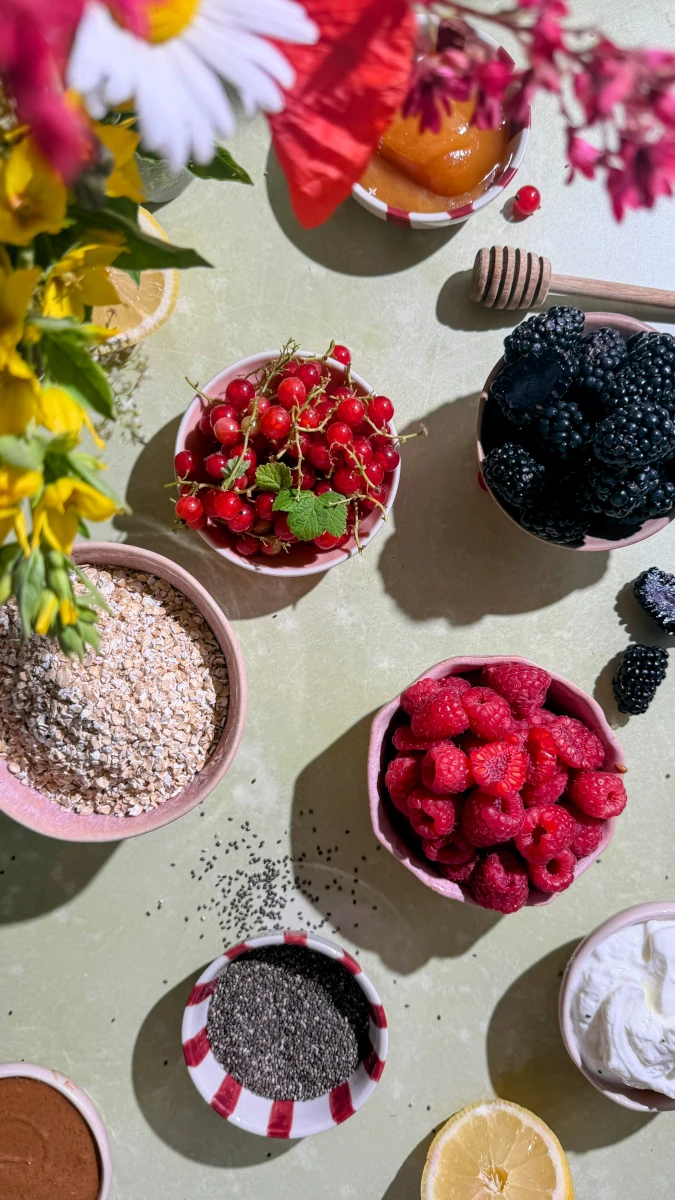 Beeren-Streusel-Riegel