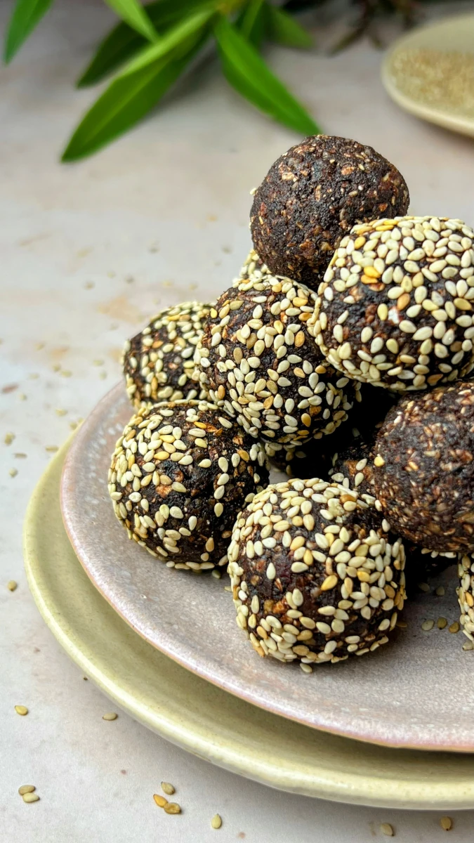 Kakao-Sesam Powerballs