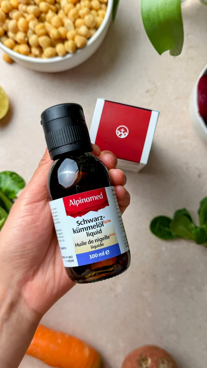 Hummus-Bowl mit Wintergemüse