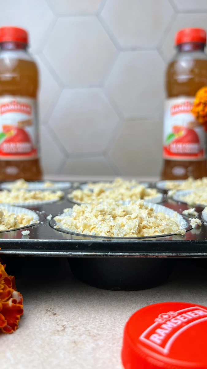 Apfelmuffins mit Streuseln Apfelmuffins mit Streuseln