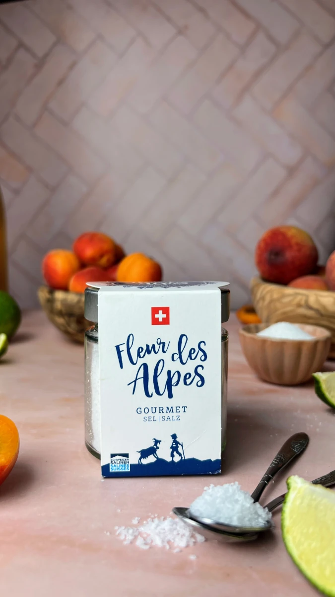 Salty Aprikosen-Pfirsich Mocktail 