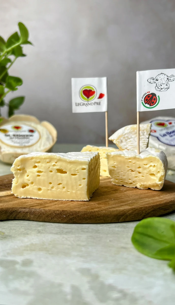 gefüllte Käse-Polenta Arancini mit Salat