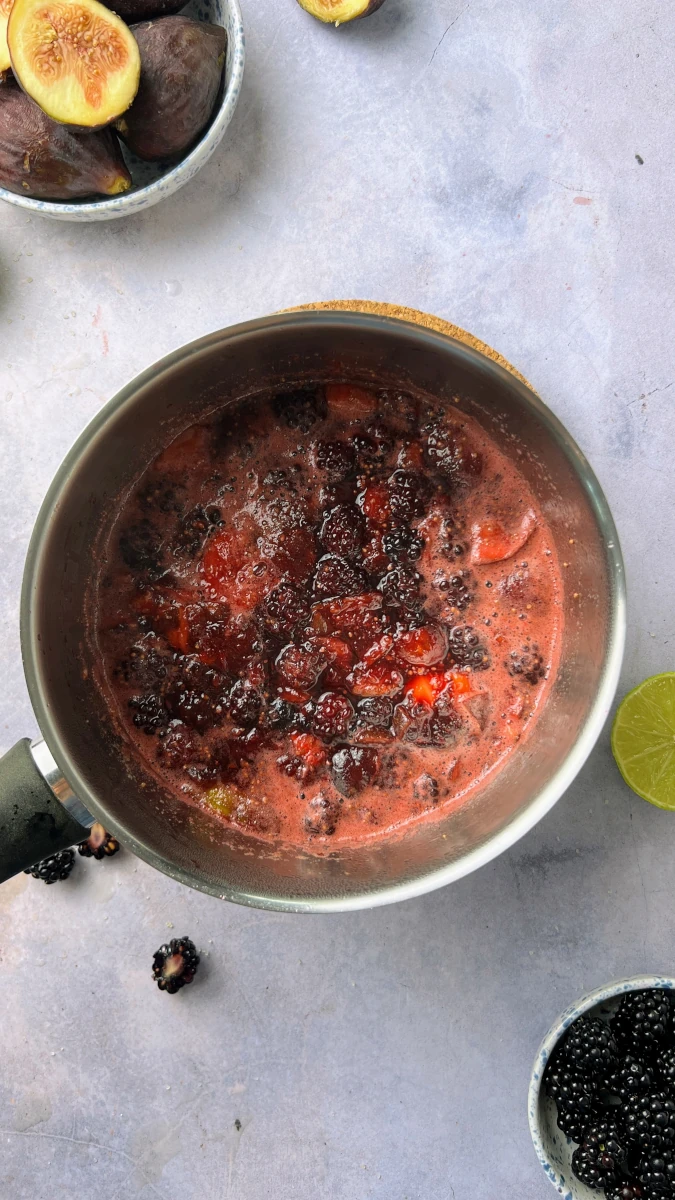 Feigen-Brombeer Mojito 
