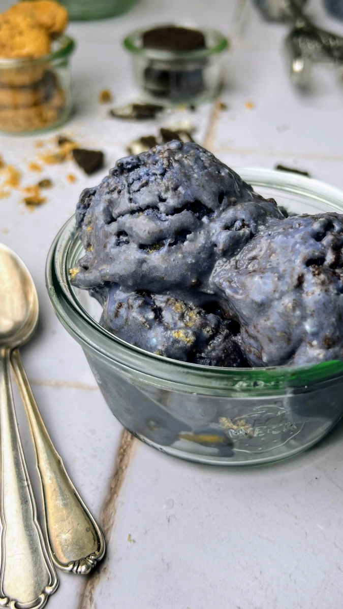 Cookie Monster Eiscreme 