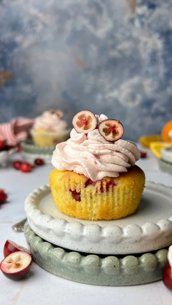 Cranberry Cupcakes 