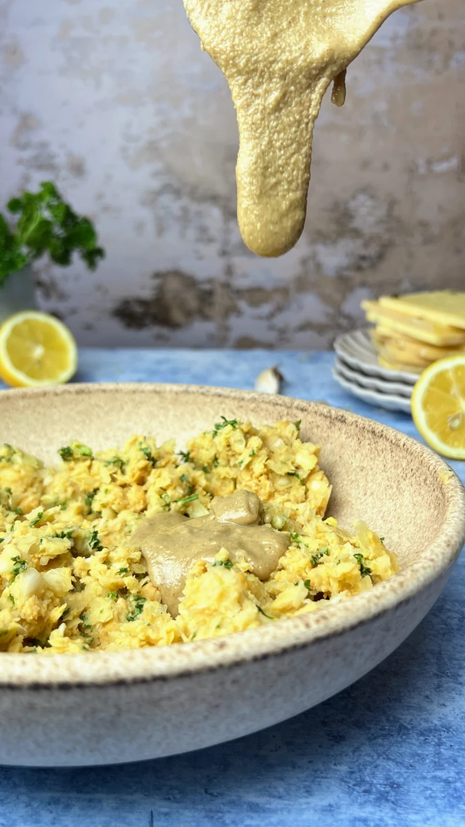 Raclette-Falafel Pfännchen 