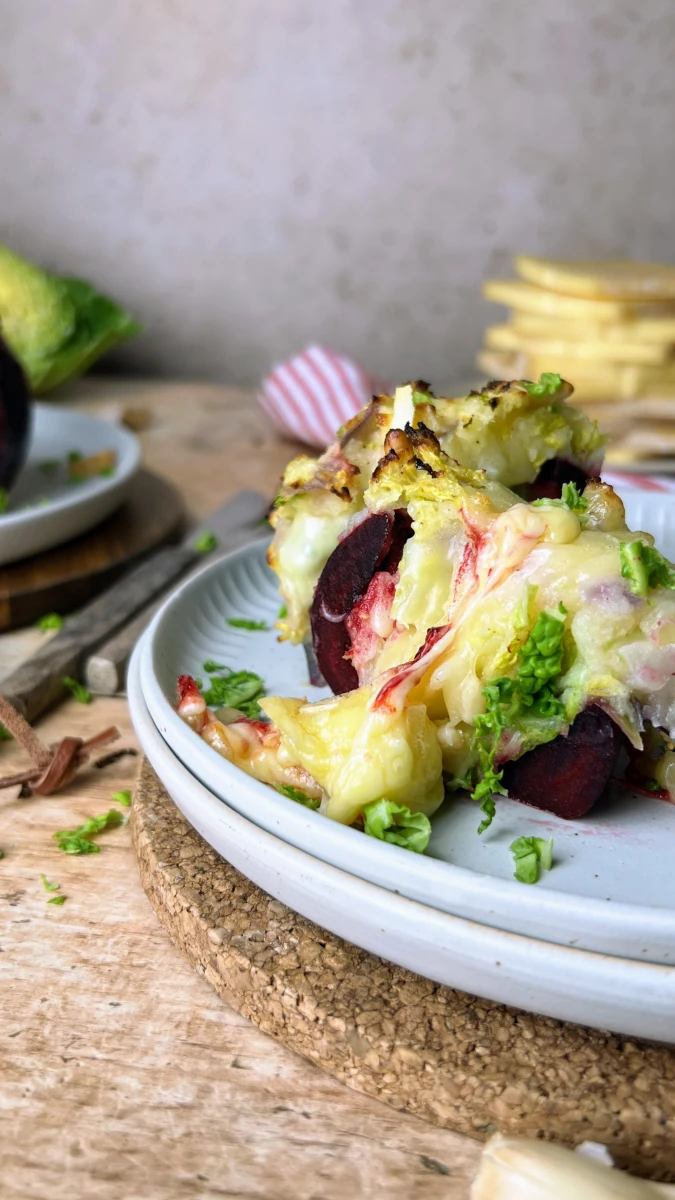 winterlich gefüllte Raclette-Randen 