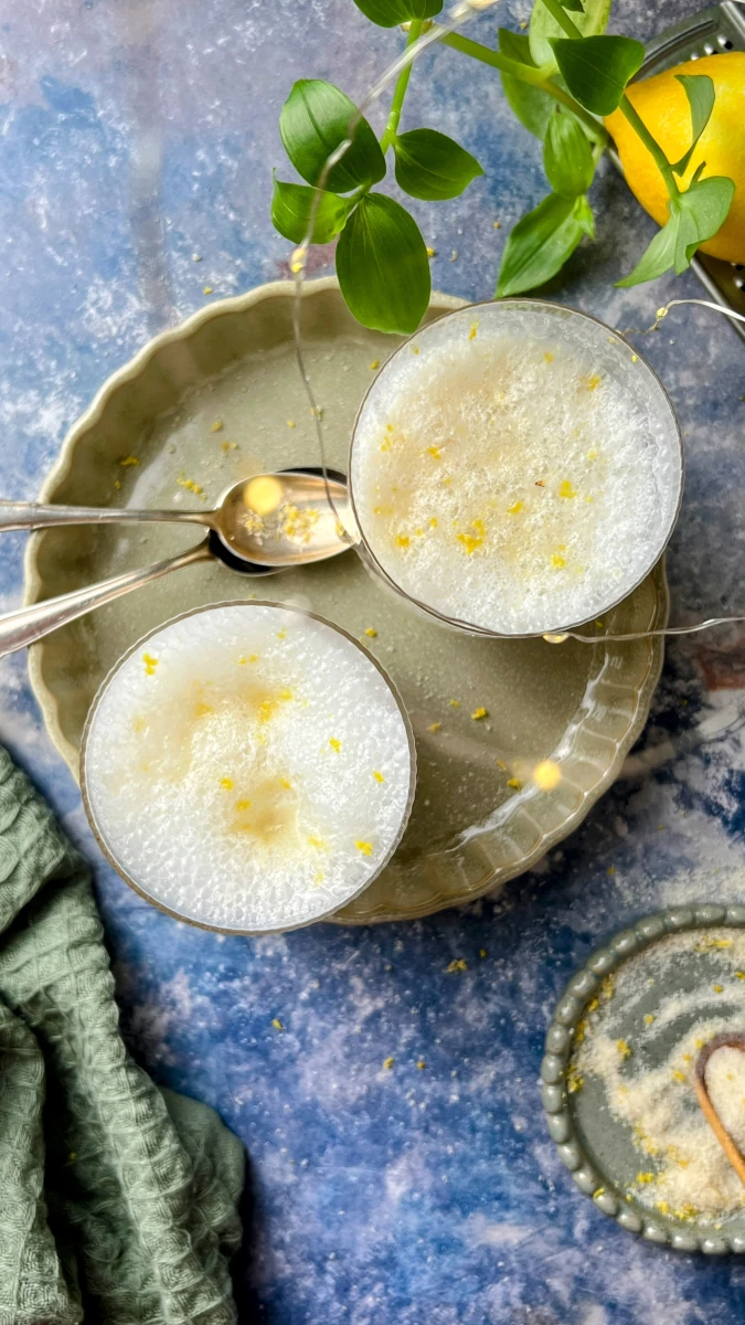 Zitronen-Ingwer Latte 