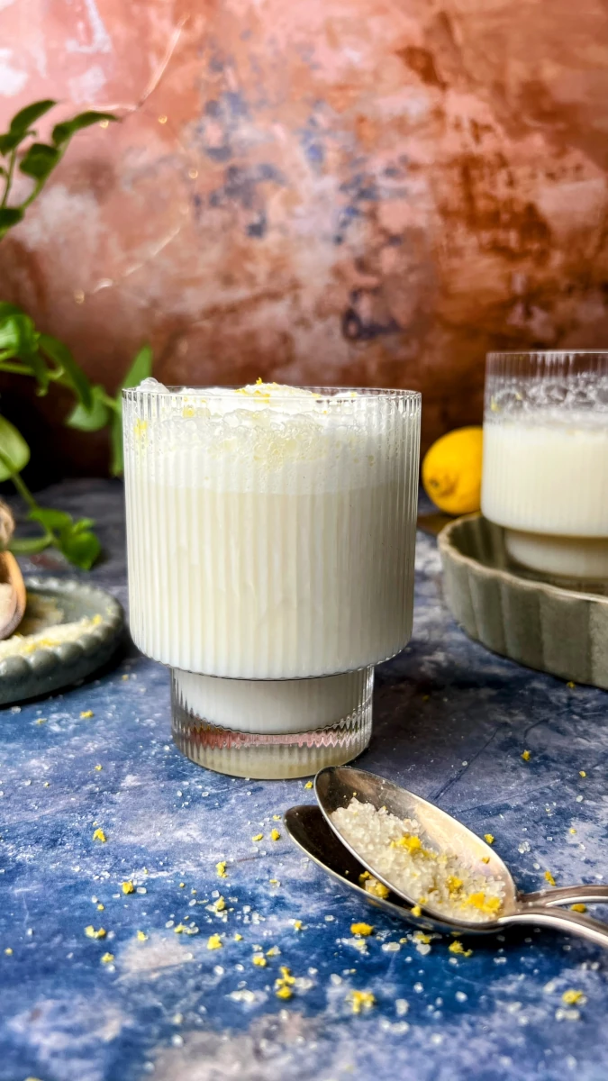 Zitronen-Ingwer Latte 