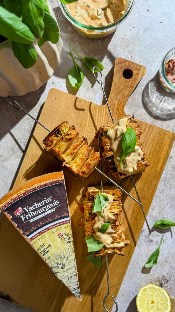 Veggie Mexican-Style Cheeseburger Spiesse 
