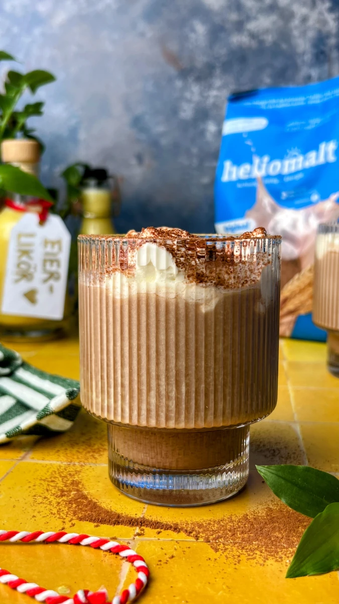 Eierlikör-Lumumba mit Heliomalt 