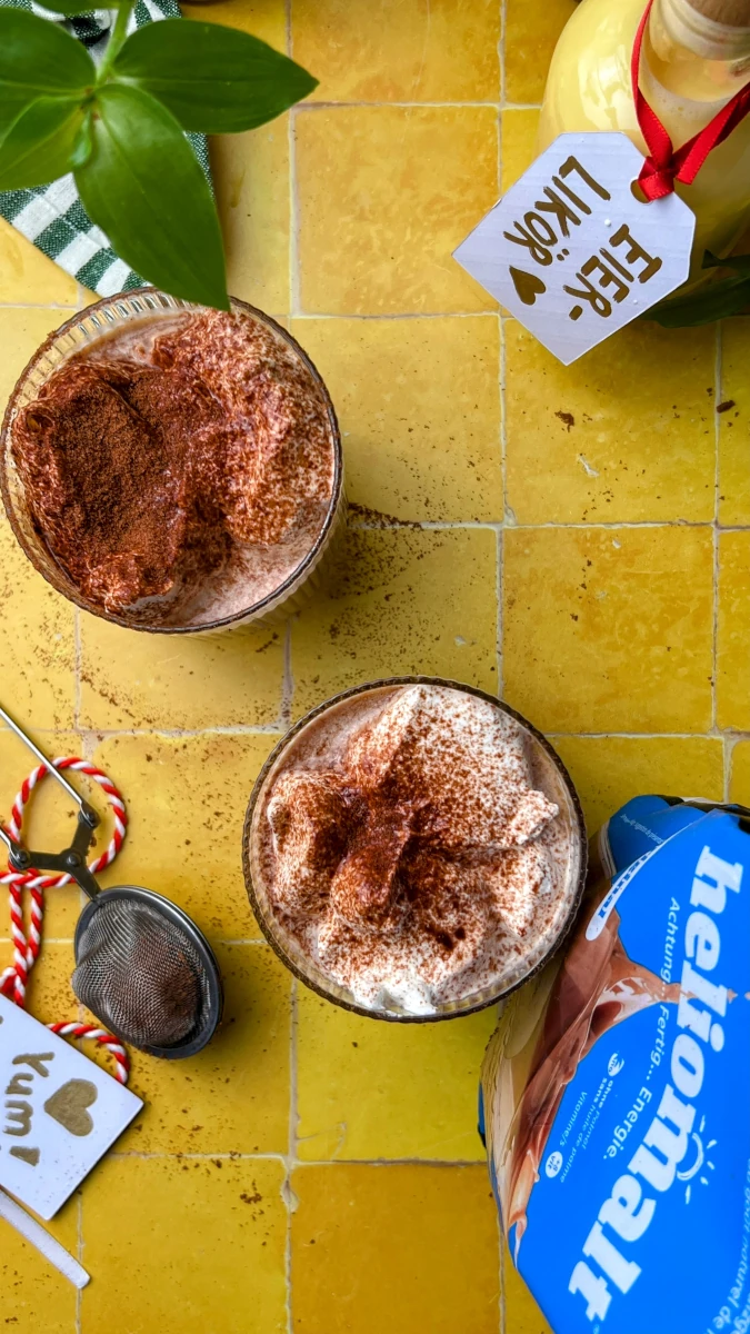 Eierlikör-Lumumba mit Heliomalt 