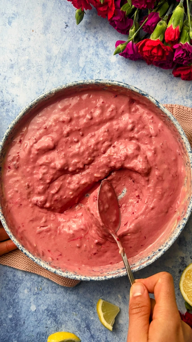 Himbeer-Vanille Herz-Pancakes 