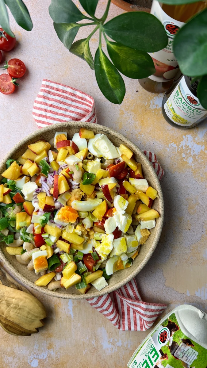 sommerlicher Hörnlisalat sommerlicher Hörnlisalat