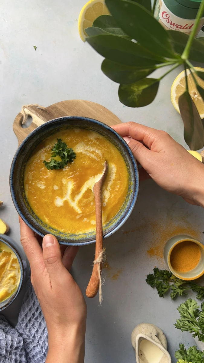  Karotten-Ingwersuppe 
