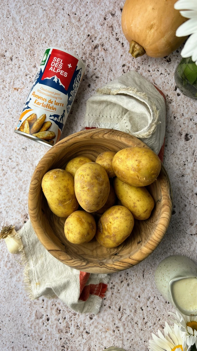 Herbstlicher Kartoffelgratin 