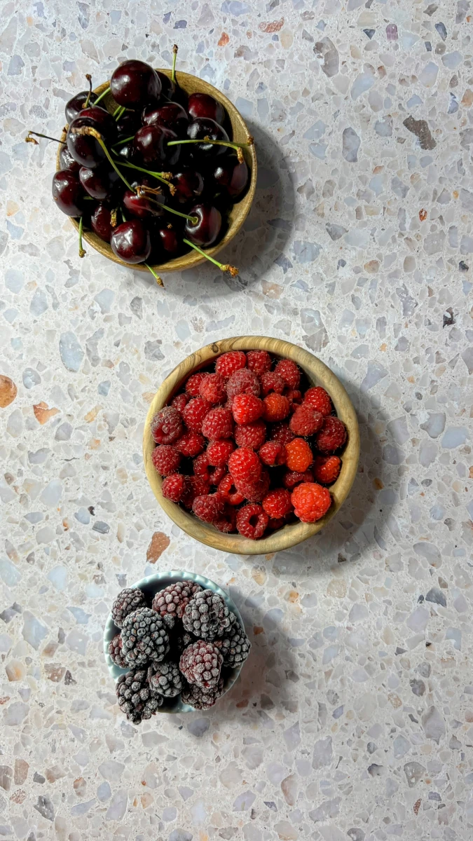 Kirsch-Beeren Eiscreme Kirsch-Beeren Eiscreme