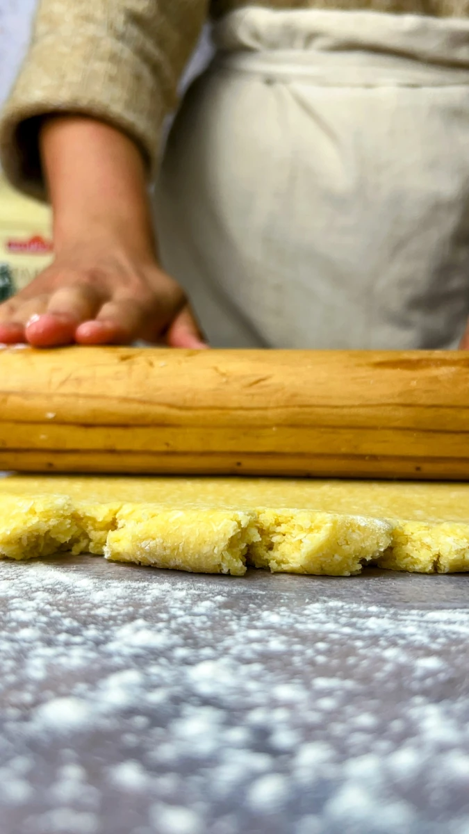 Weihnachtliche Kokos-Maronen Tarte 