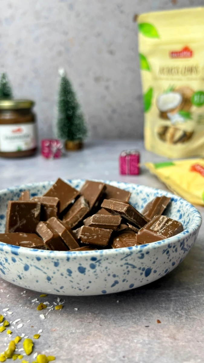 Weihnachtliche Kokos-Maronen Tarte 