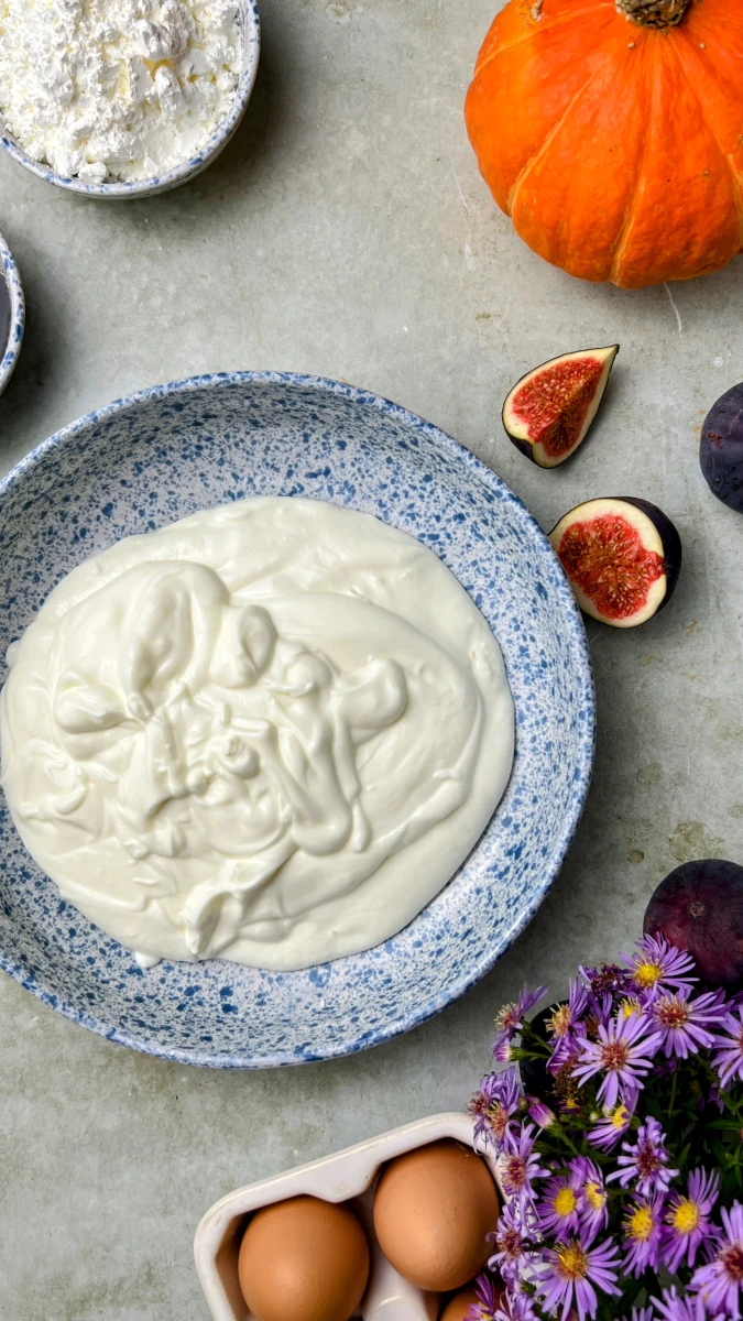 Kürbis-Cheesecake mit Feigen Kürbis-Cheesecake mit Feigen