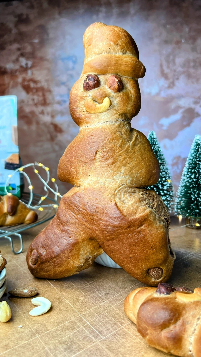 Lebkuchen-Grittibänze 