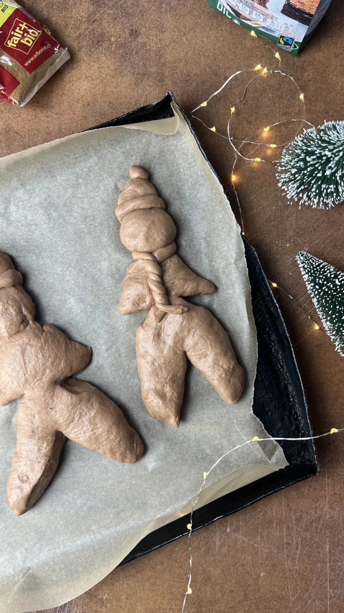 Lebkuchen-Grittibänze 