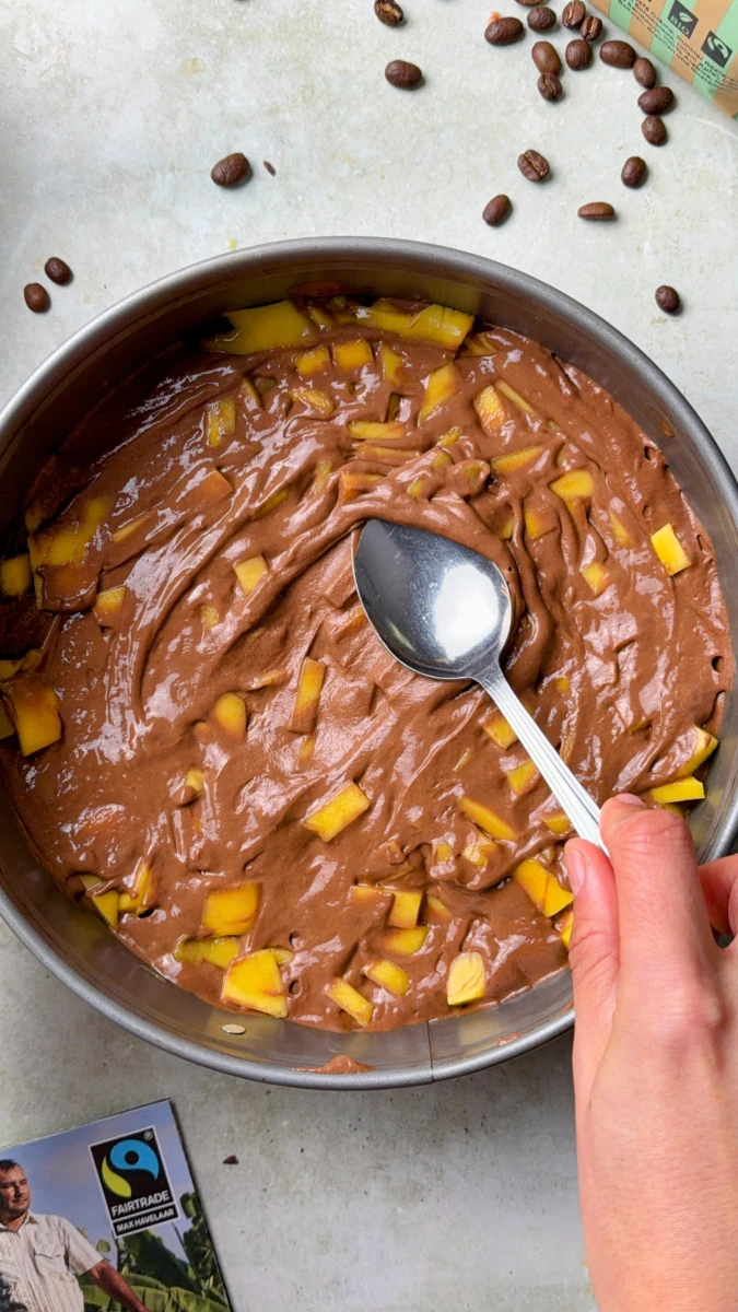 gesunder Mangokuchen 