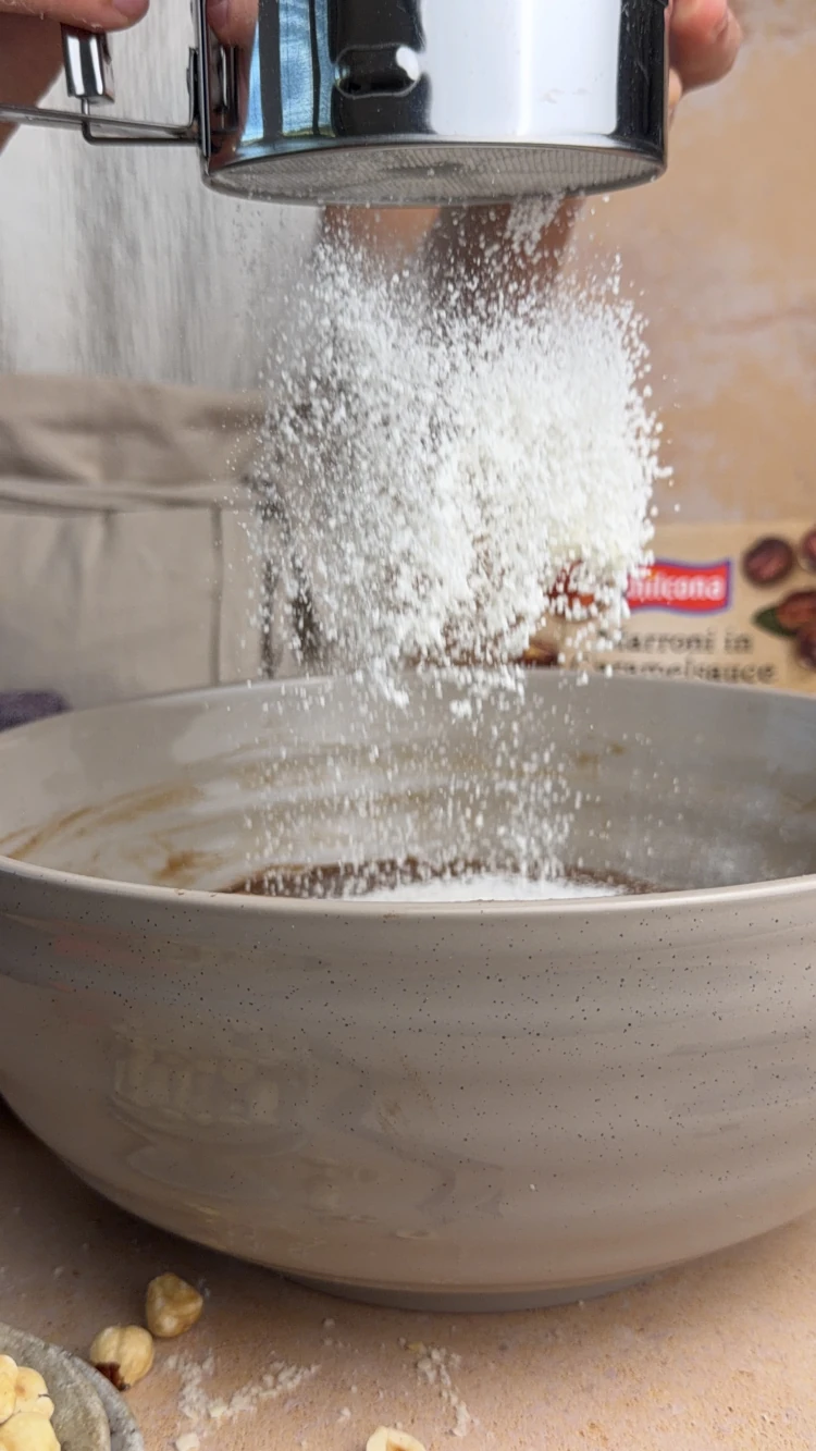 Schokoladen-Marroni Kuchen 