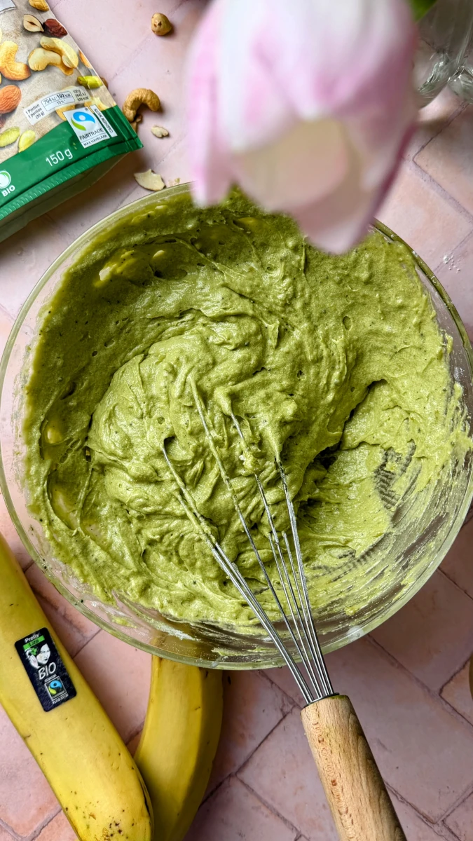 Matcha-Bananenbrot 