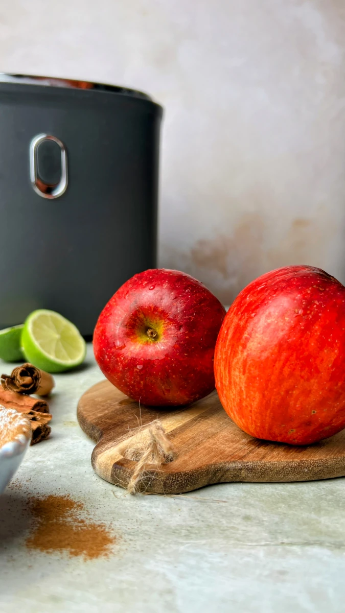 Vanille-Apfel High-Protein Milchreis aus dem Reiskocher