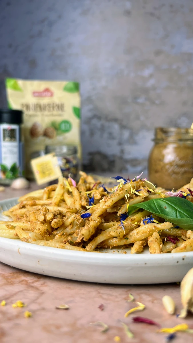 Pistazienpesto & Pesto Rosso vegan