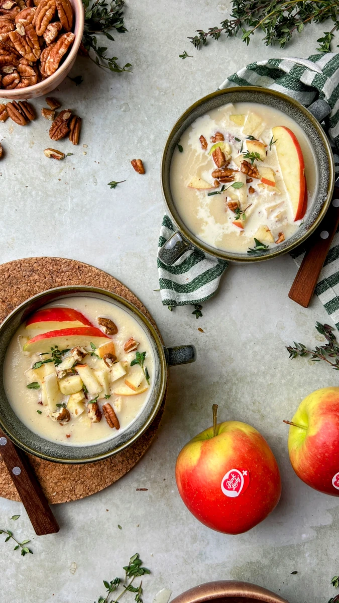 Pink Lady-Sellerie Suppe 