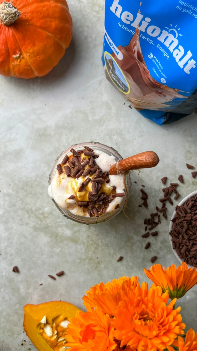 Pumpkin Spice Hot Chocolate 