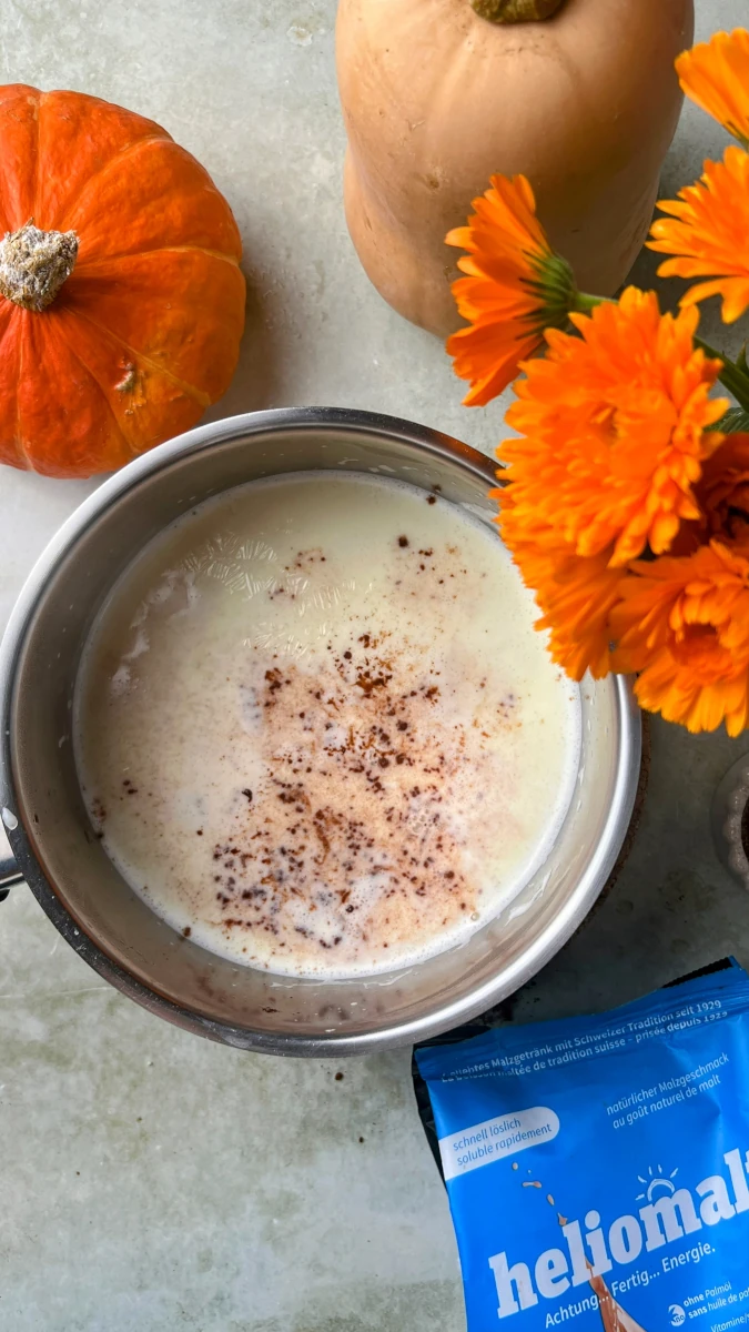 Pumpkin Spice Hot Chocolate 