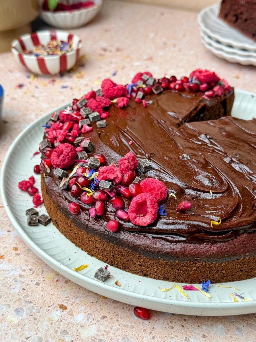 Schokoladenkuchen mit Geheimzutat