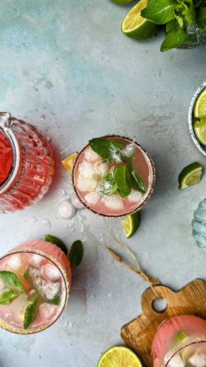 Rhabarber-Mojito Rhabarber-Mojito