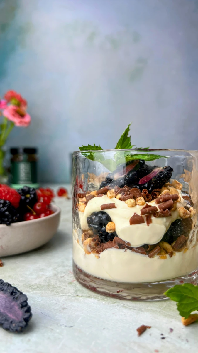 Beerenschichtdessert Beerenschichtdessert