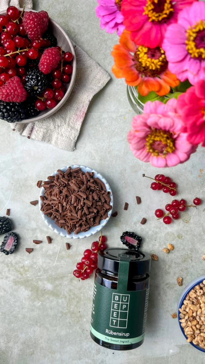 Beerenschichtdessert Beerenschichtdessert