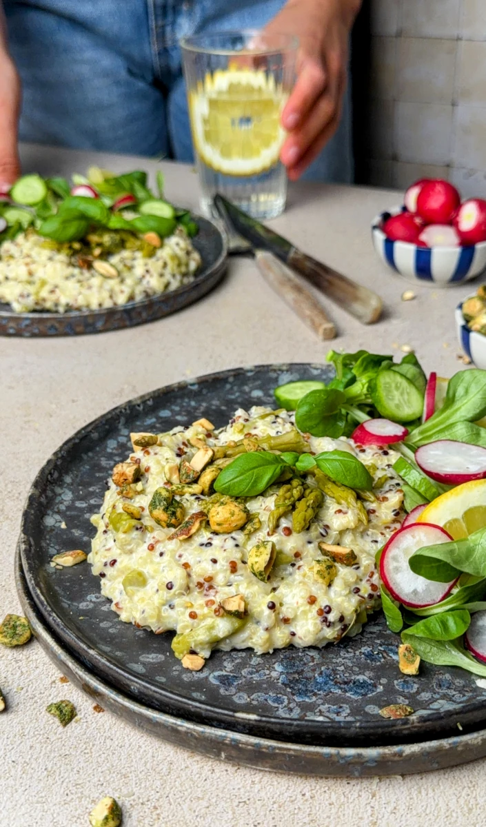 Spargel-Quinotto 