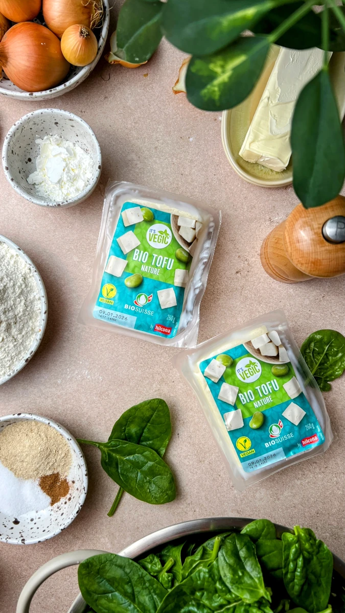 Spinat-Tofu Wäihe 
