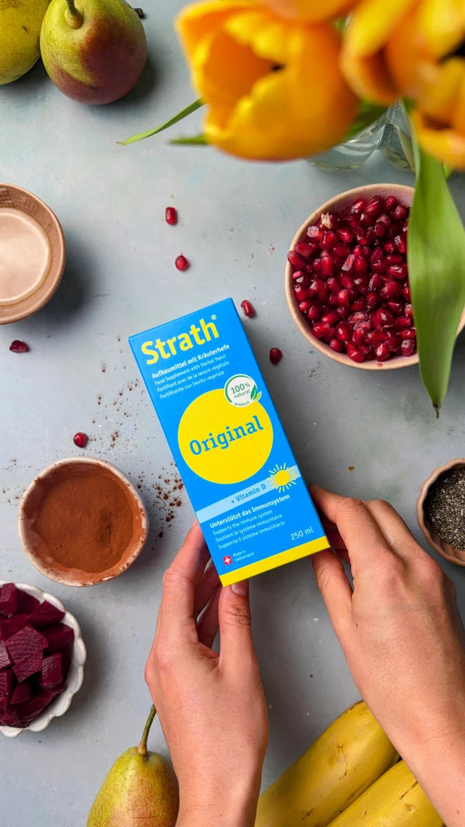 Rise and Shine Smoothiebowl mit Strath Orginal 