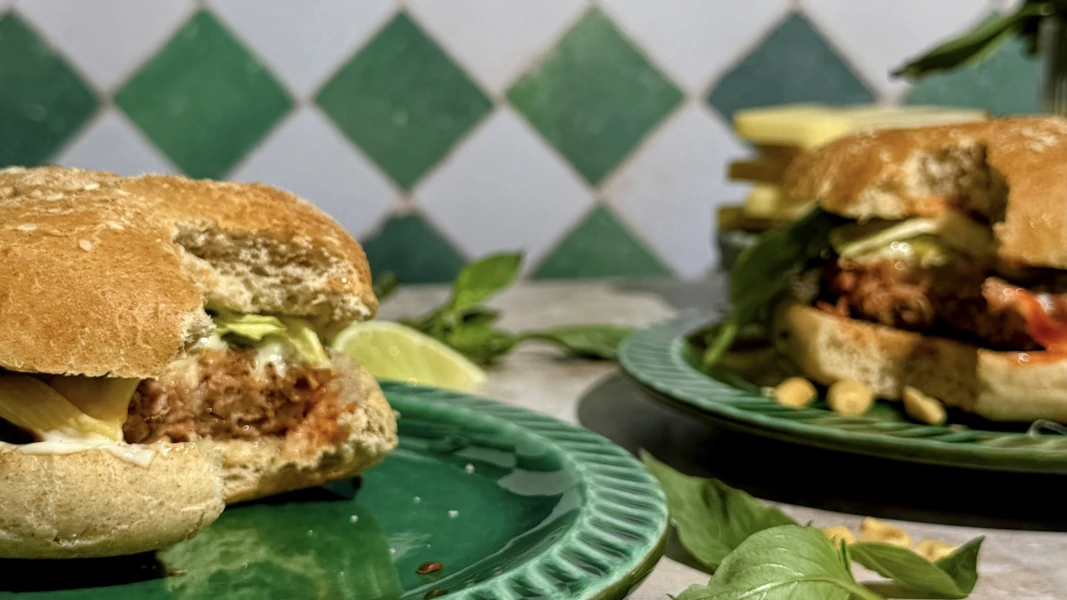 Thailändische Burger 