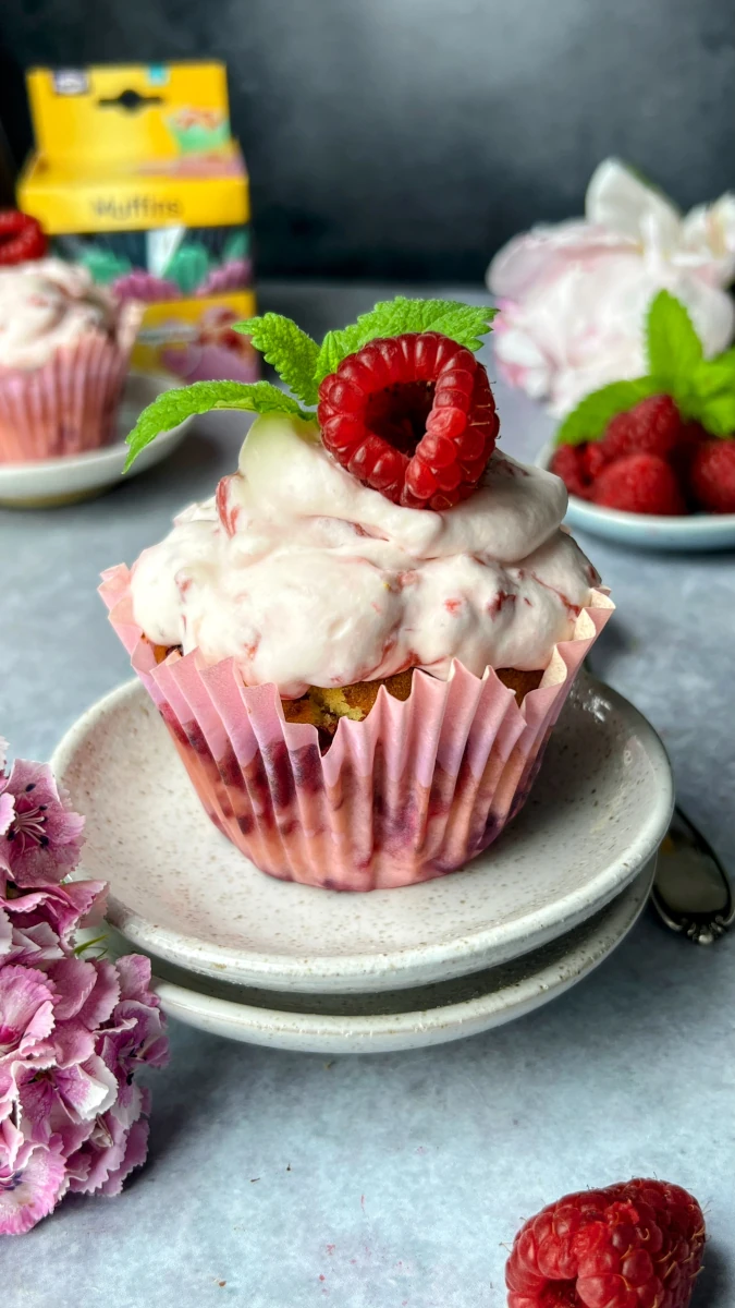 Himbeer-Cupcakes 
