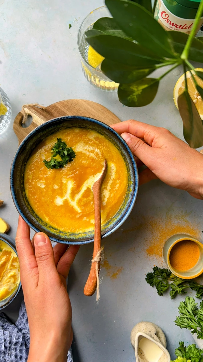  Karotten-Ingwersuppe 