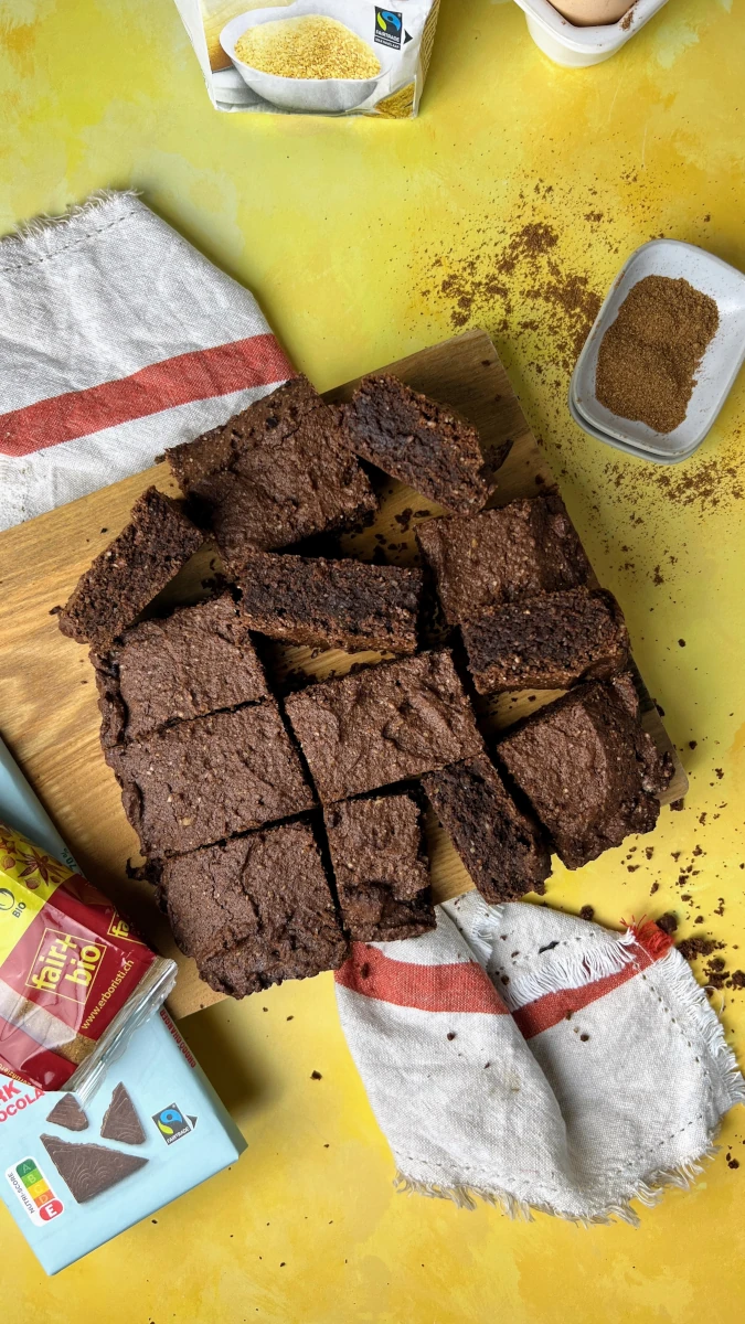 Lebkuchen-Brownies 