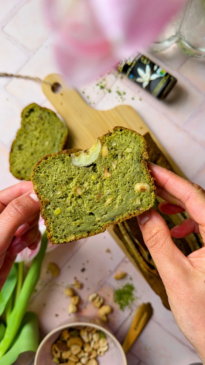Matcha-Bananenbrot 