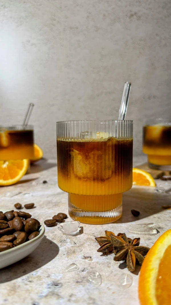 Orangen-Espresso