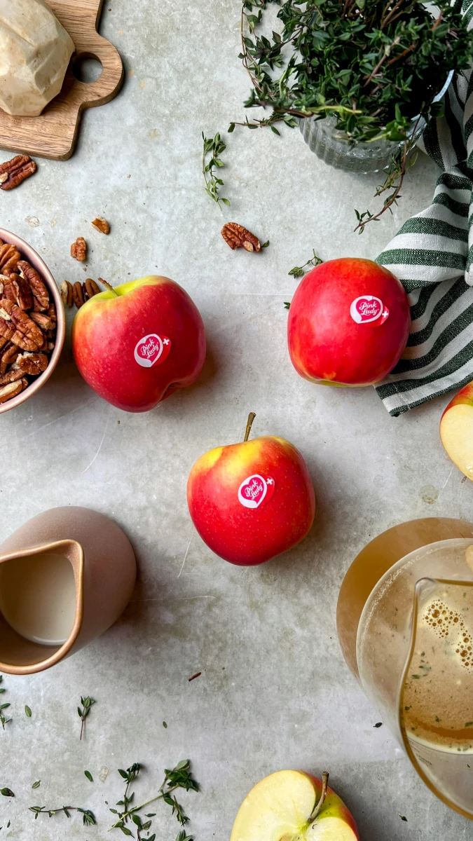 Pink Lady-Sellerie Suppe 