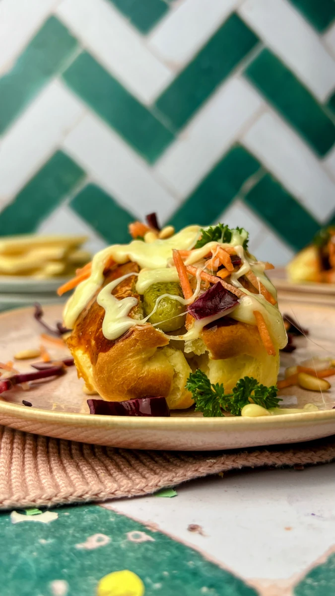 Essiggurken Raclette Hot Dog 